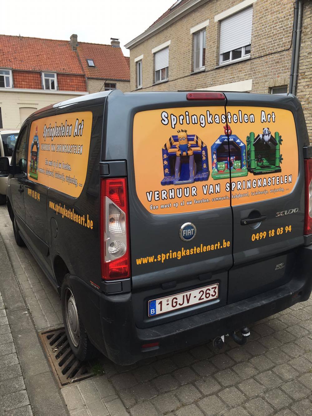 verhuurders van springkastelen Beauvoorde | Springkastelen Art