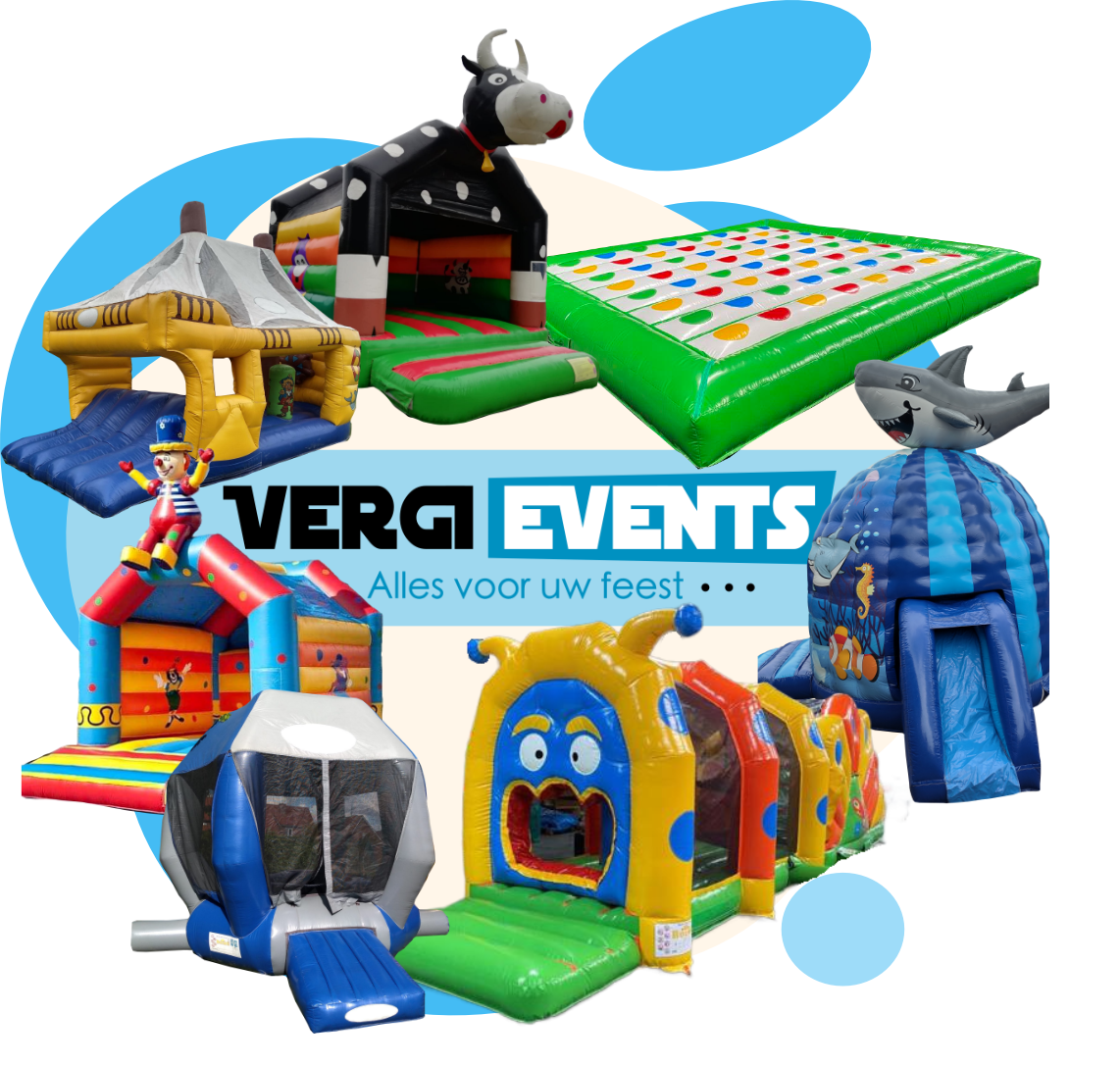 verhuurders van springkastelen Ingelmunster Vergi Events